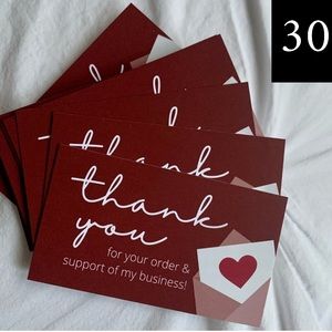 Posh Thank You Cards - Small